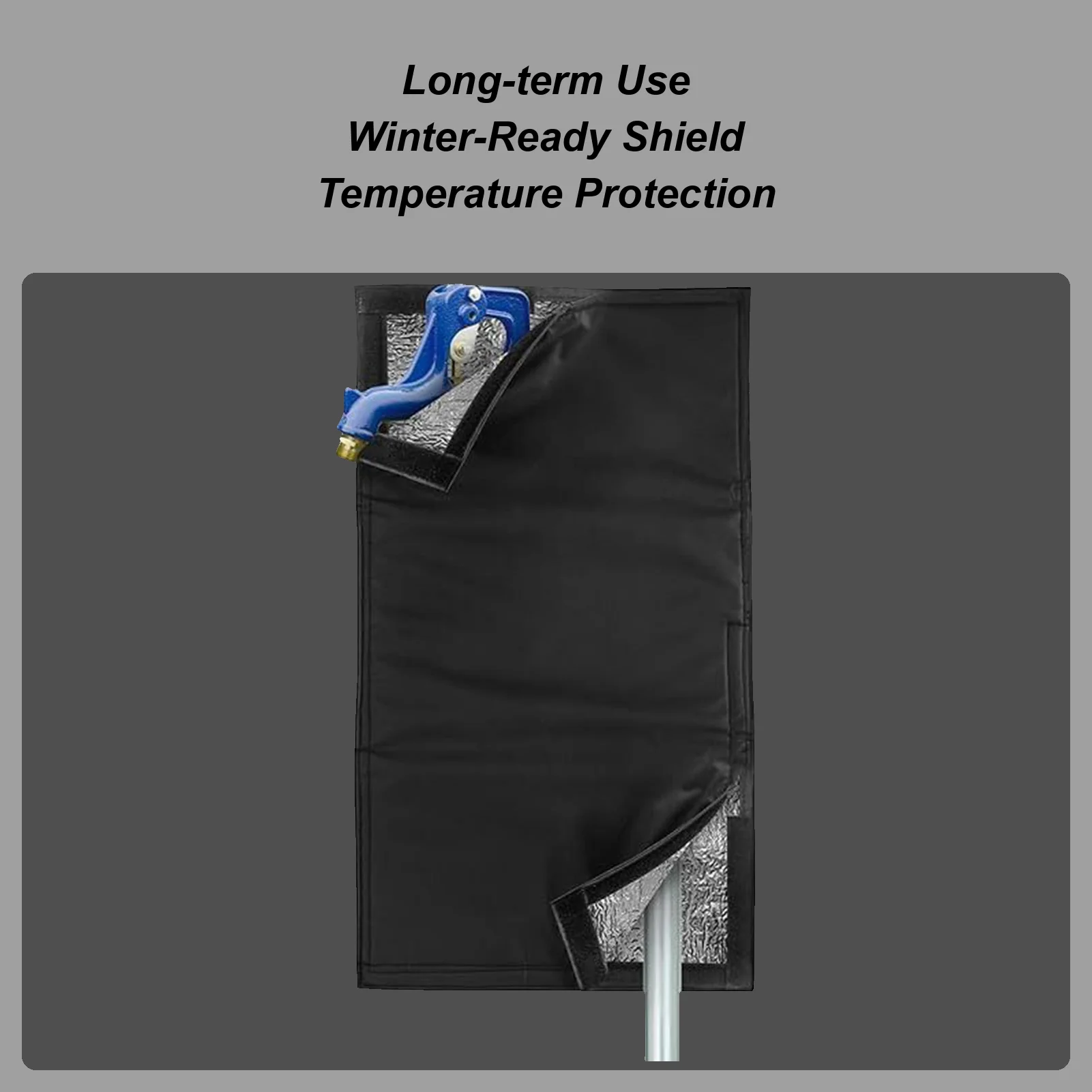 

Outside Faucet Cover Freeze Protection Winterizing Insulation Cover Insulated Spigot Backflow Protector For Spigot Backflow