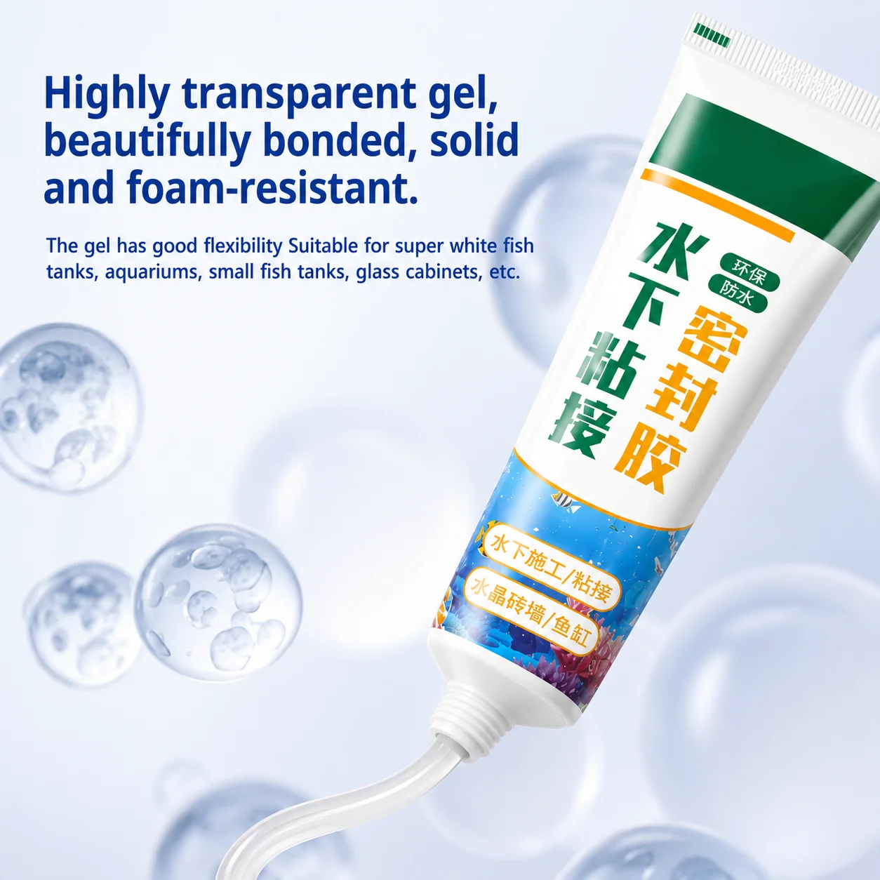 60/120Ml Lem Ramah Lingkungan  - Marine Aquarium Glue ulasan dan harga