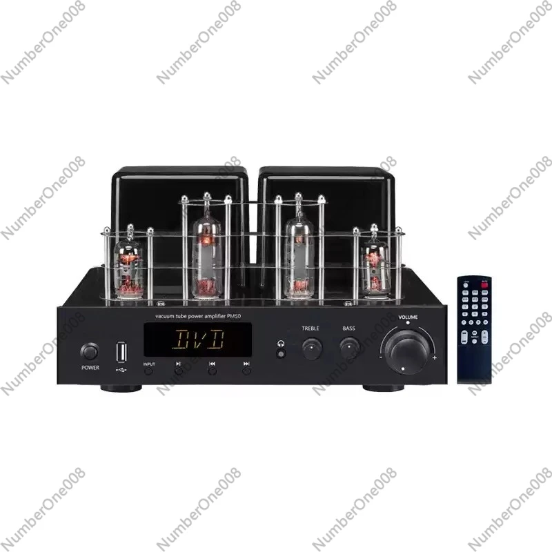 PM50 Bluetooth HiFi Fever Pure Gallbladder Machine Front and Rear Electronic Tube High Fidelity Amplifier Home Audio