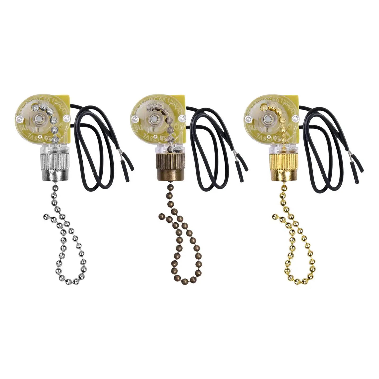 5x Fan Light Pull Switch Cabinet Light Wall Lamp Zing Ear Ze-109 Stable