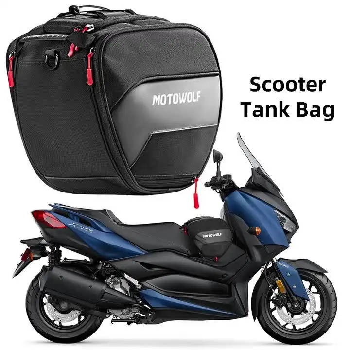 Scooter Tünel Tankı Çantası 15L Ön Alet Seyahat Bagaj saklama