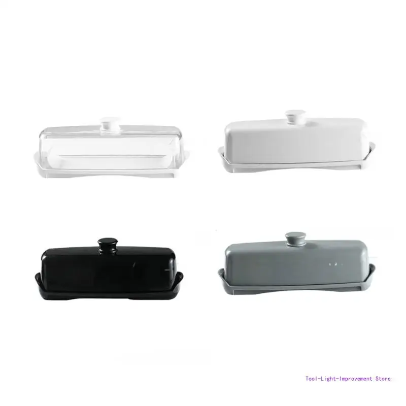 

C63E Butter Container Butter Dish with Spoon Lid Must Have Kitchen Accessories