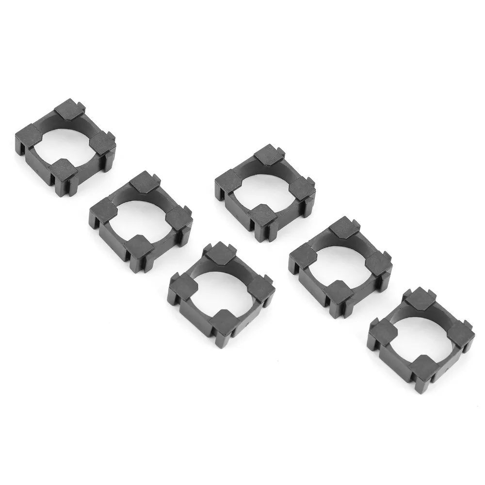 100 PCS Cylindrical Cell Plastic Battery Pack Bracket Cell Spacer Nickel Strip Lithium Battery Holder Plastic