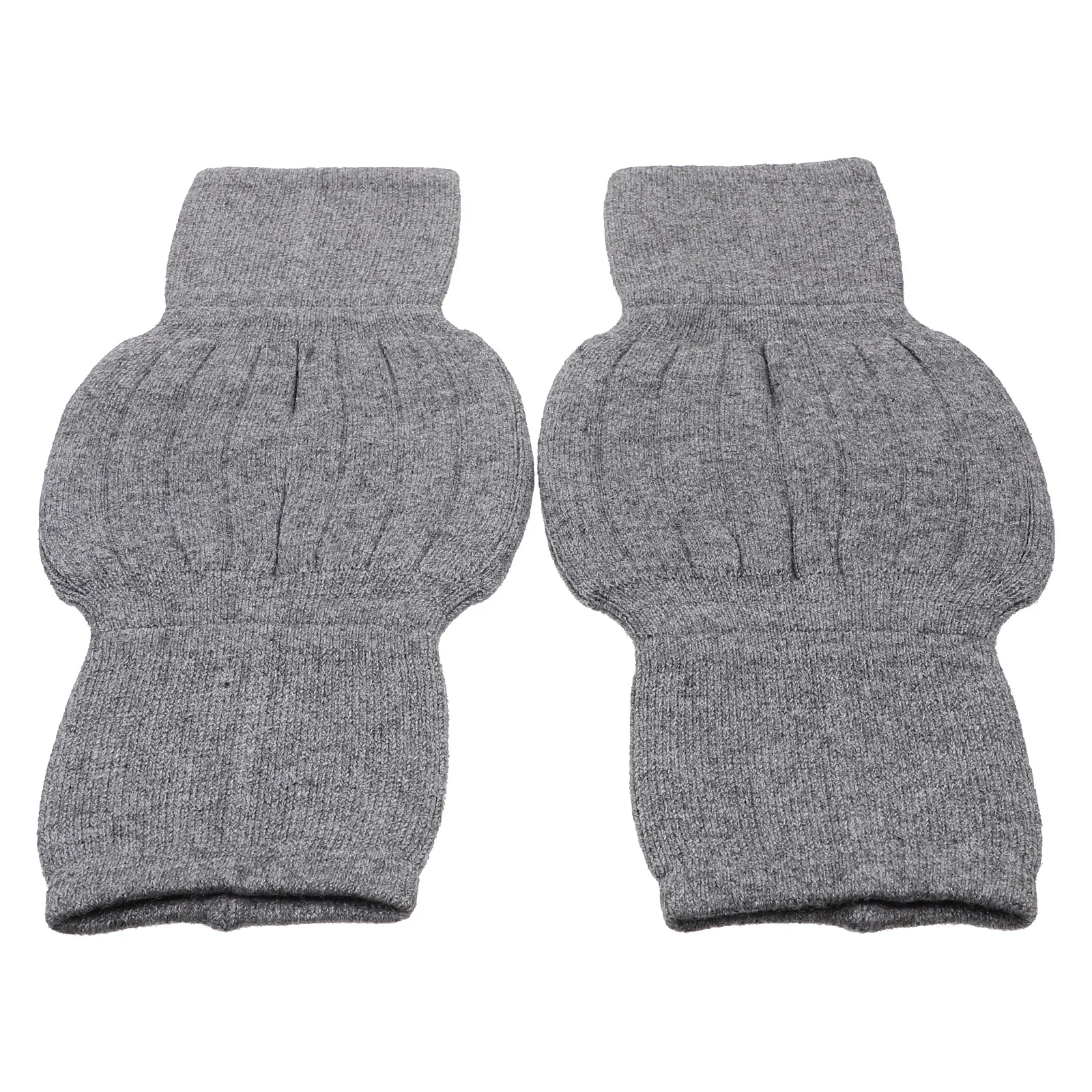 

2 pcs Knee Pads Warm Heated Cashmere Thermal Joint Protector Elderly People Warmer Arthritis Pain Relief Durability Cycling