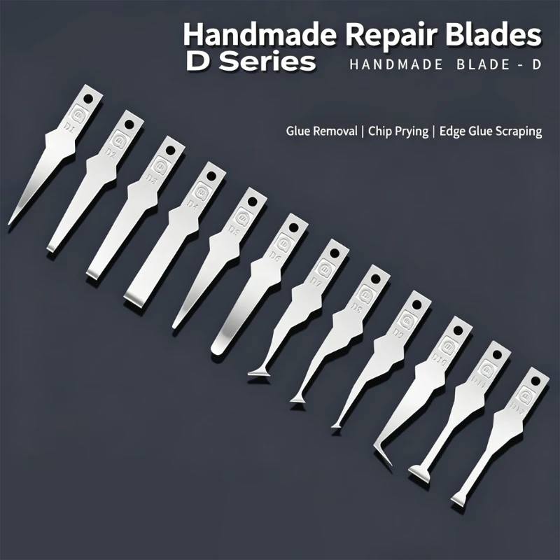 Professional Motherboards Glues Removal Tool Set High Quality Steel Anti Static Mainboard Cleaner For Precise D2RD
