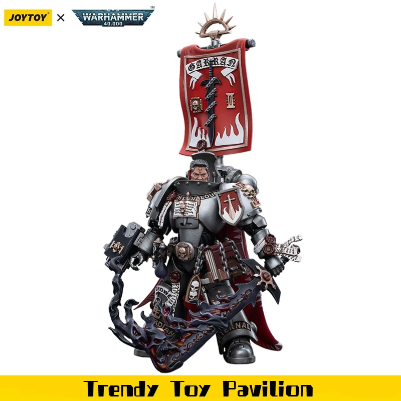 【JOYTOY】Warhammer 40K Grey Knights Castellan Crowe 1/18 Figura de acción de juguete