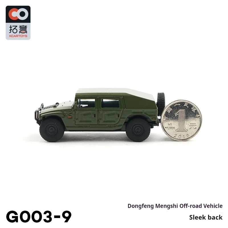 XCARS 1/64 オフロード軍用車両合金モデルグッズミニチュアシミュレーション装飾玩具のおもちゃや趣味のファンのため