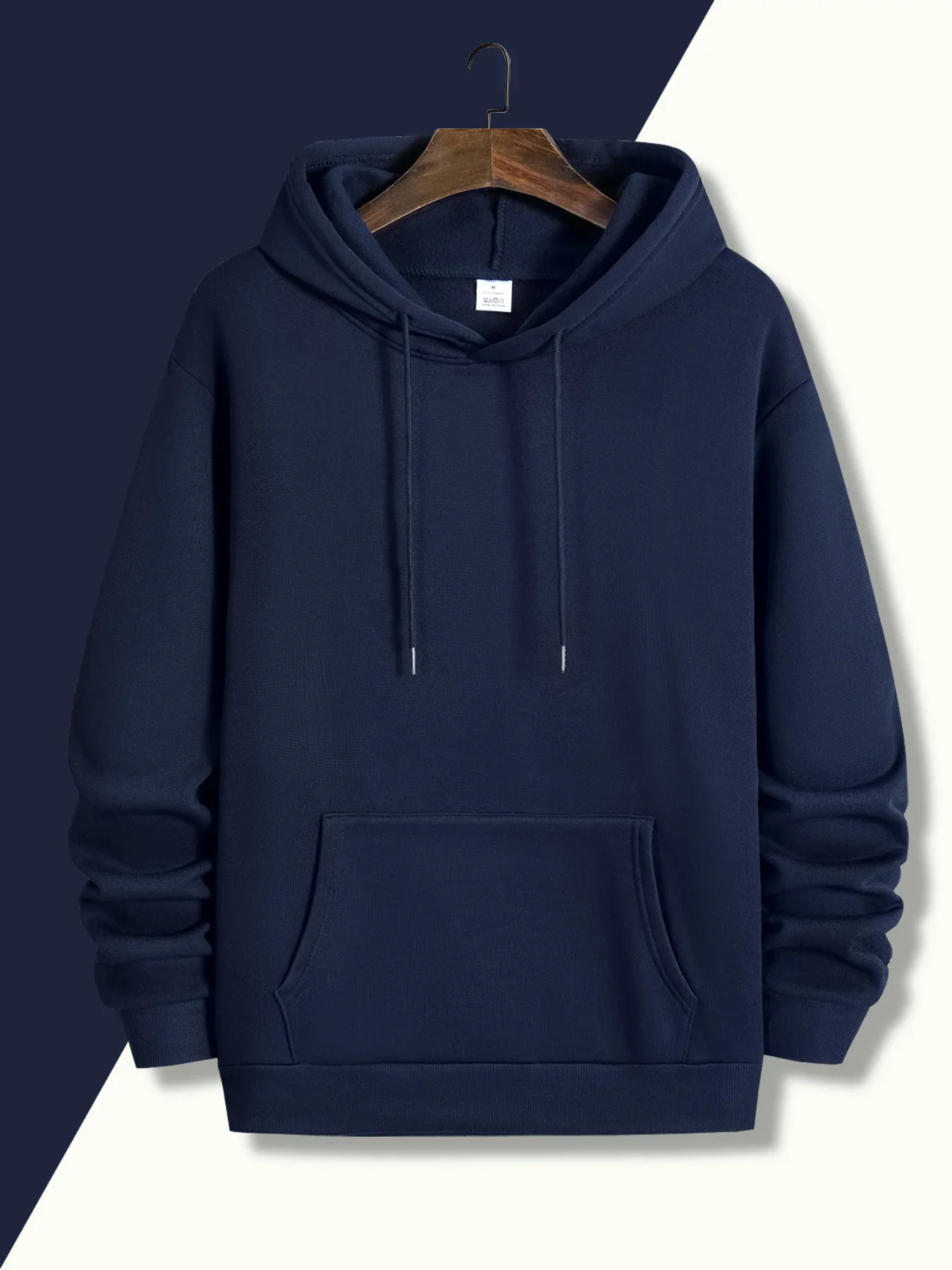 سويت شيرت رجالي بتصميم جرافيك لسباق السيارات مع بلوفر بقلنسوة باللون الأزرق الداكن الياباني، ملابس شتوية كاجوال قابلة للغسل في الغسالة #5