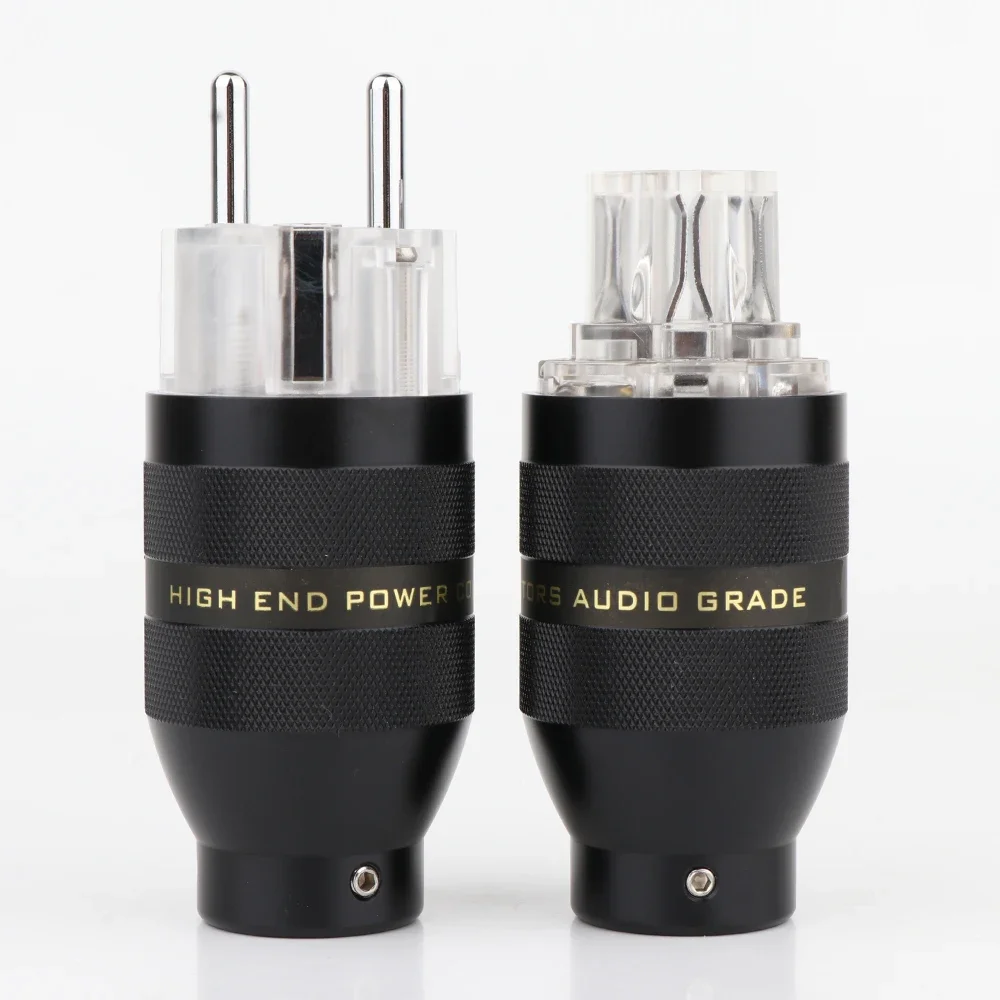 Hi-Fi аудио разъем питания переменного тока AU EU США шнур медный Hifi американская вилка питания американский стандарт электрический разъем и I