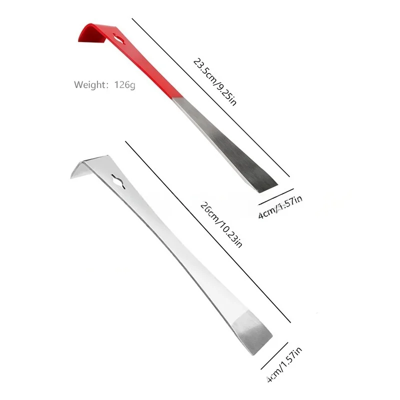 Stainless Steel Multi-Purpose Honeycomb Extractor Spatula Scraper Pry Bar Tool For Beekeeping And DIY Projects