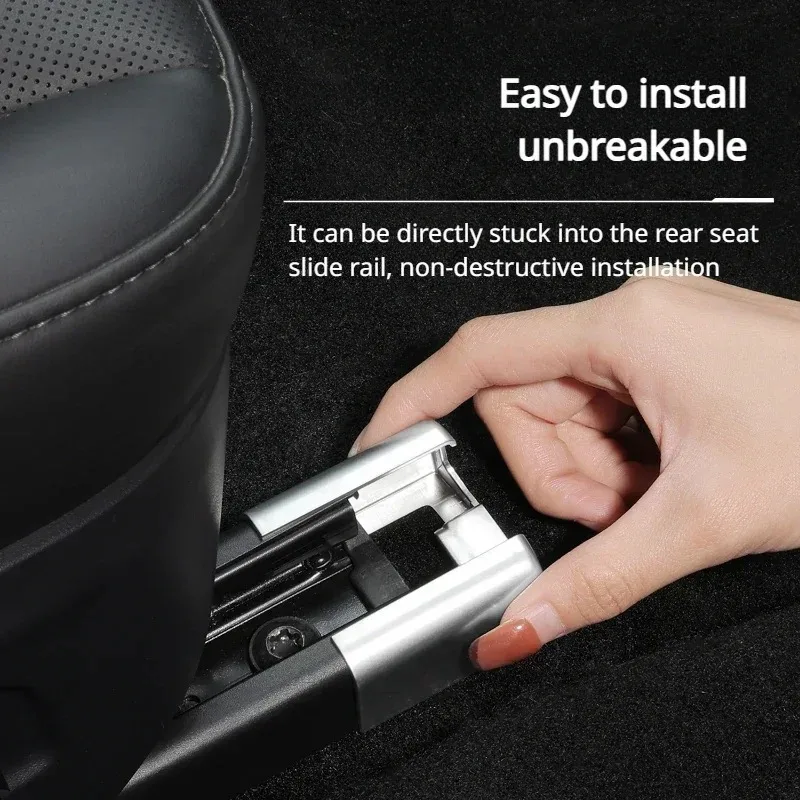 

Защитный чехол для направляющих сидений автомобиля Tesla Model 3 Highland 2024, заглушка от ударов для направляющих сидений, новые аксессуары для интерьера Model 3+