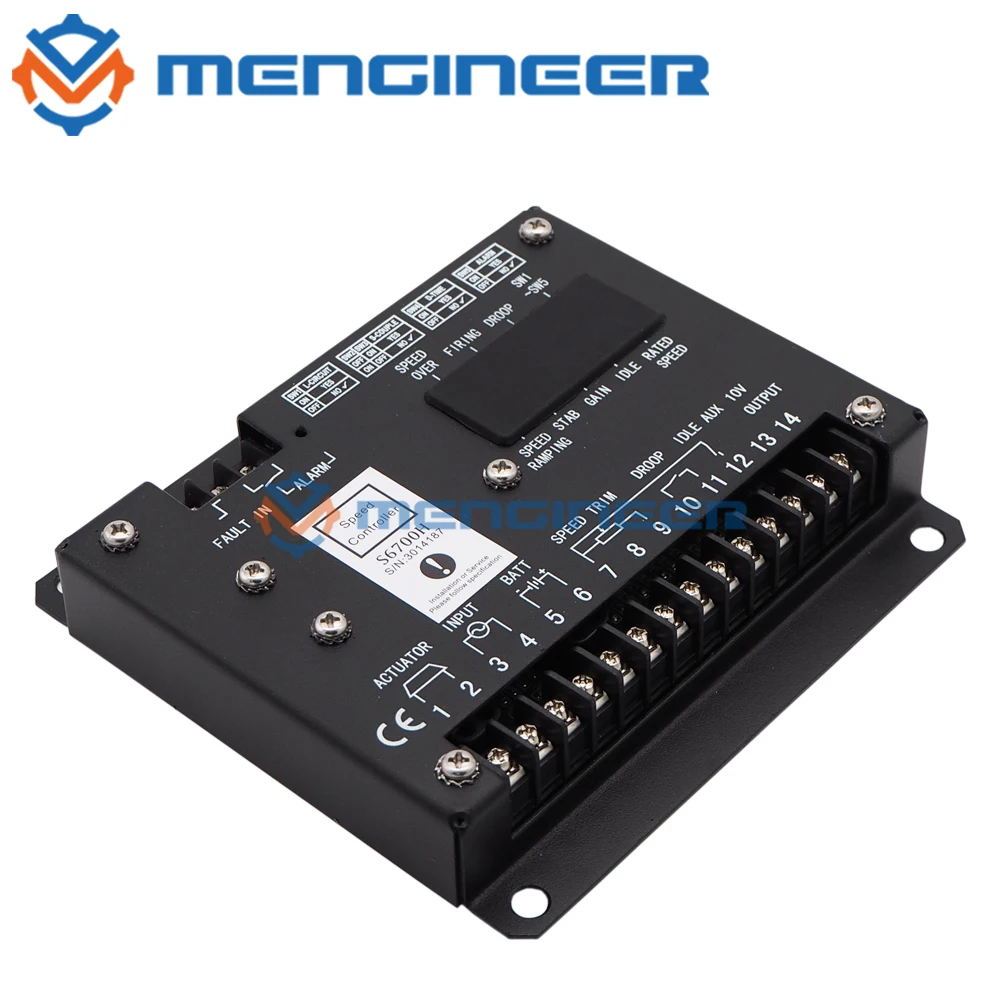 Fast Delivery S6700H Genset Speed Control Board