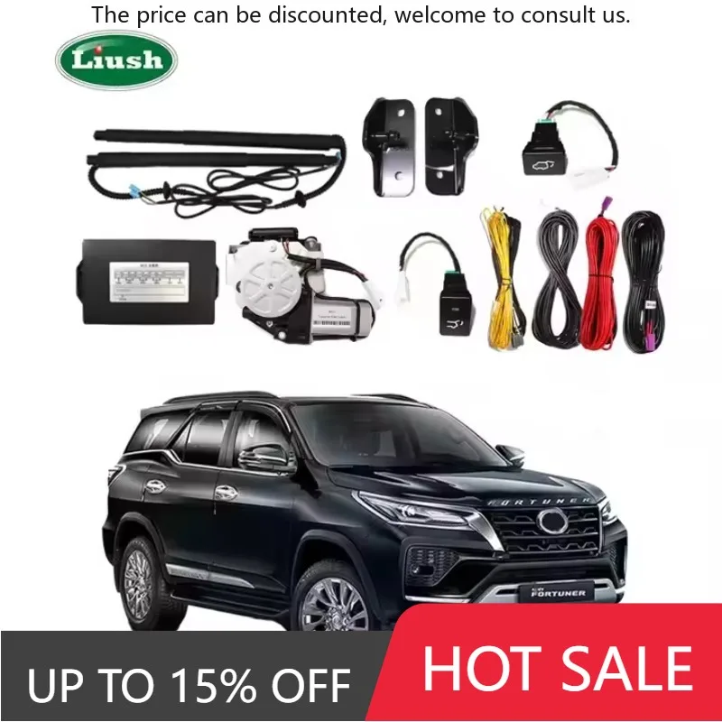 

Liush Electric Tailgate Lift Original Electric Lock Original Intelligent Control Kick Sensor For Toyota Fortuner Power Tailgate