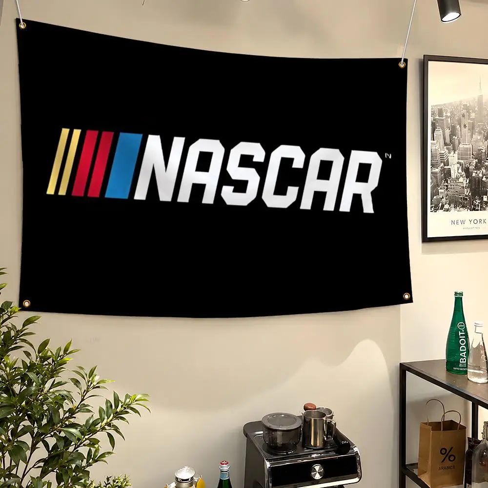 Flags Wall Hanging Flag Racing Banners For Birthday NASCAR Parties Car Daytona Outdoor Sport Bedroom Stock Dorm Room Decor