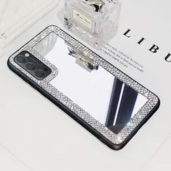 Glitter Makeup Phone Case For Samsung Galaxy S21 S22Ultra S23 S24 S25 Plus A55 A35 A25 A15 A54 A34 A24 A14 A22 A52 Funda