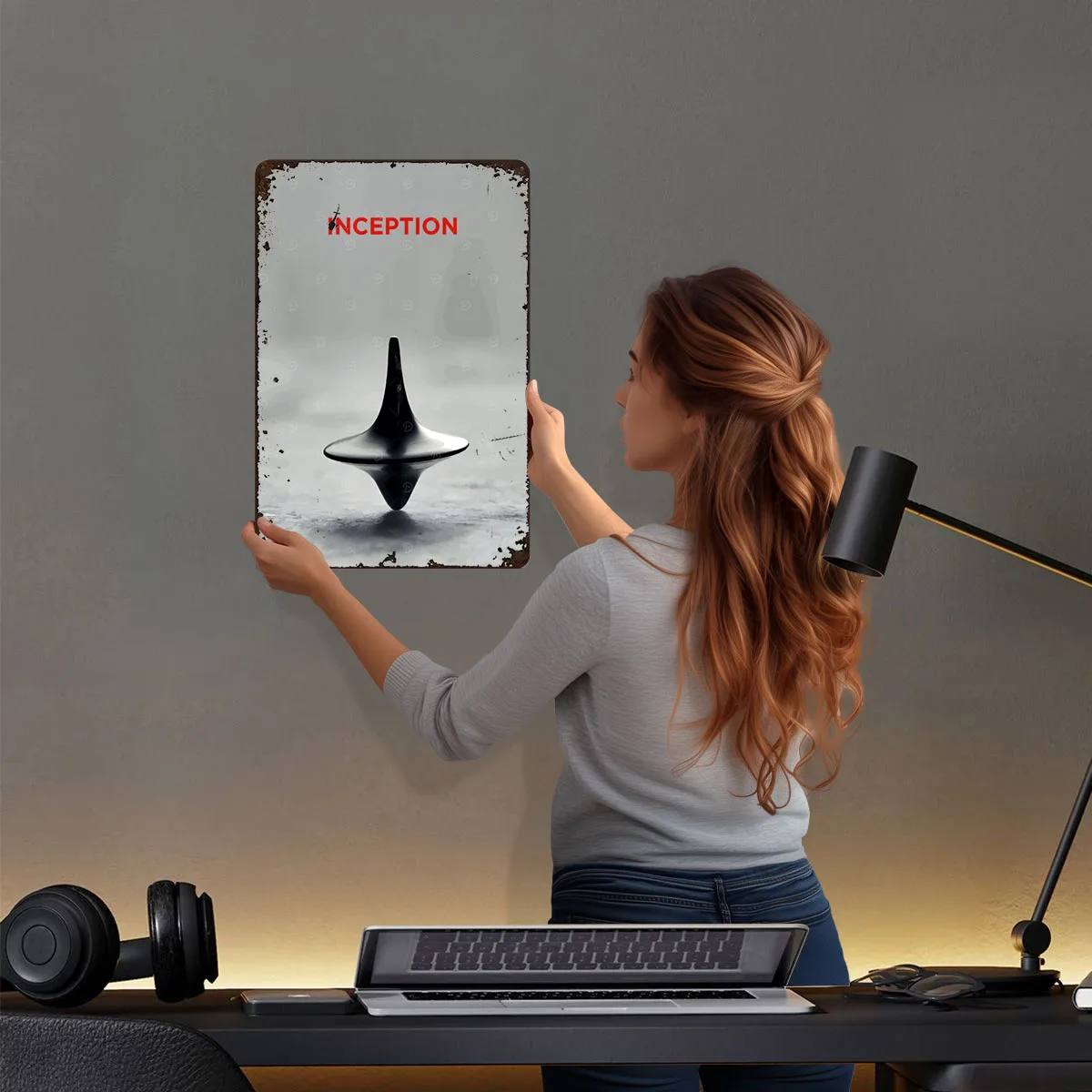 علامات صفيح الإدخال الأكثر مبيعًا لتزيين غرفة الملصق في عناصر ديكور المنزل علامة معدنية مخصصة لتزيين جدران الفن الرجعية