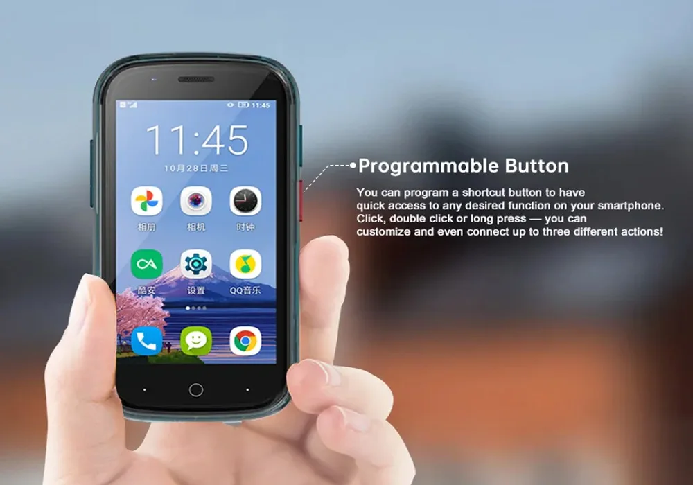 Unihertz Jelly Star,8 Гб + 256 Гб, 48MP Main Camera,2000 мАч, Android 13, Mini 3 inch, глобальная версия