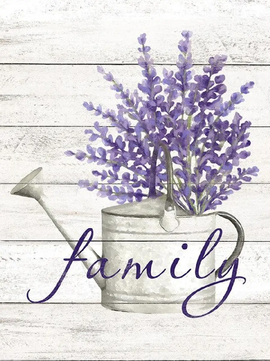 Lavender Wall Art Canvas Painting  Purple Flower Botanical Quotes Poster for Bedroom Bathroom and Dining Room Decor