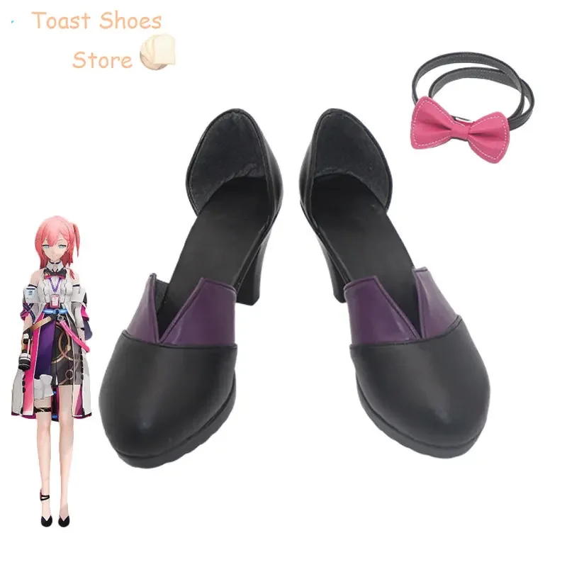 

Asta Cosplay Shoes Game Honkai Star Rail Cosplay Props Halloween Carnival Boots PU Shoes Costume Prop