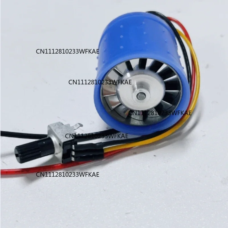 DC 9/12/24V 100000RPM Ultra-high Speed BLDC 3-Phase Brushless Motor Equipped W/ Driver CNC Aluminum Alloy Impeller Ducted Fan