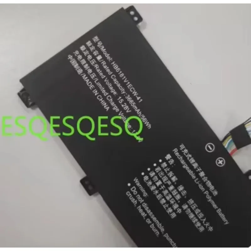 

WYORESY HB6181V1ECW-22A HB6181V1ECW-41 LaptopBattery For Honor Magicbook 16 Pro HYM-W56/W76 HYLR-WFP9/WDQ9/W19RP/WFQ9