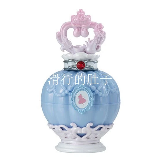 Genuine Princess Milky color Jewelry Box Gashapon Toys Belle The Little Mermaid Alice Tinker Bell Jasmine Rapunzel Ornament Toys