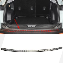 Car Accessories Bumper Protector Auto Styling Rear Trunk Trim For Chery Omoda 5 2022 2023 Door Sill  Stainless Steel Sticker