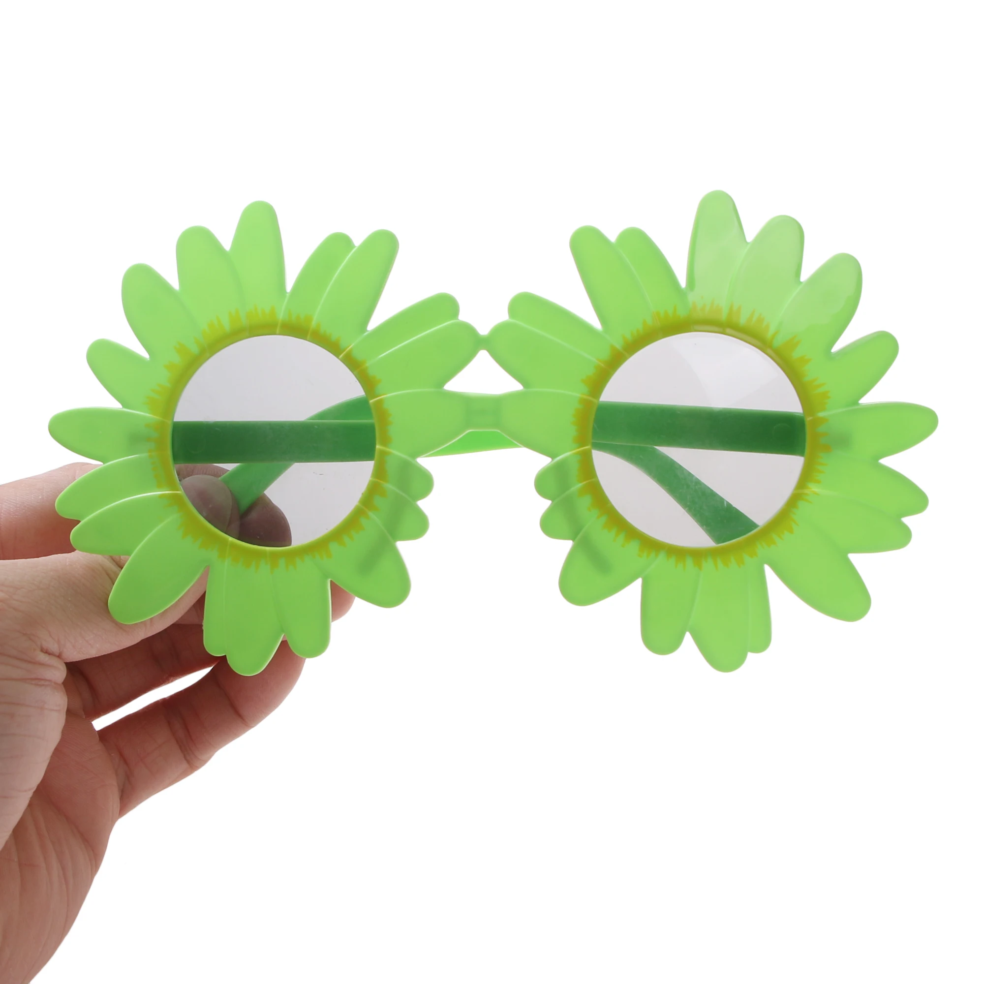 Sonnenblumen-Sonnenbrille, kleine Gänseblümchen-Form, Sonnenbrille, lustige Party, dekorative Brille, Kunststoff, Sammeln, Picknick, Fotografie-Requisiten – Detail 16