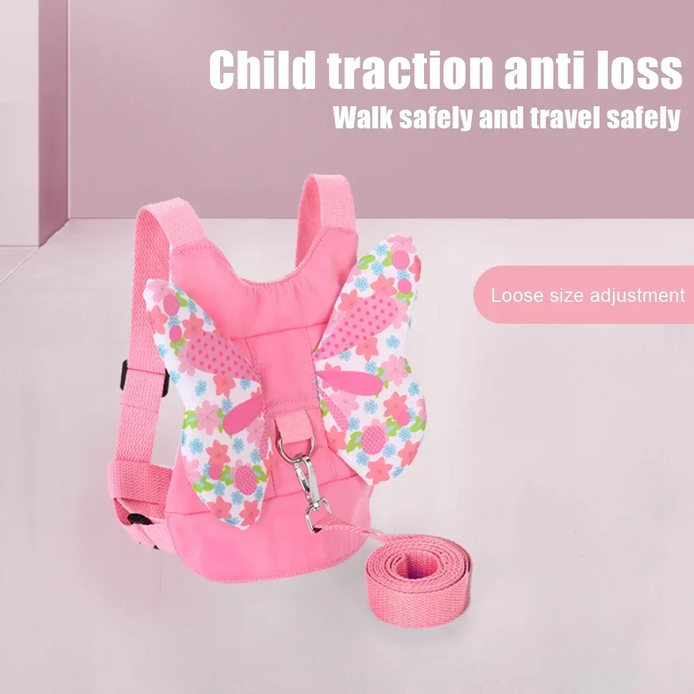 Anti-Verlust-Handgelenkband für Kinder, Leine, Rucksack, Baby-Sicherheitsgurt, Seil, modisches Armband, weiches Kinder-Wanderer-Kleinkind-Armband – Detail 2