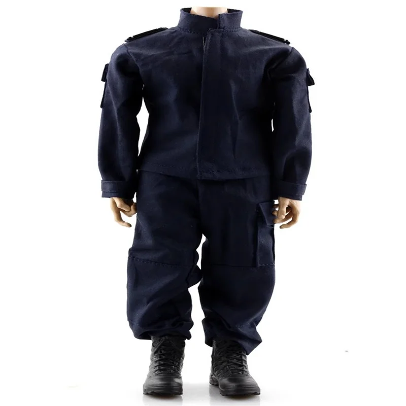 

1/6 Male Soldier CHN SWAT Trendy Uniform Combat Clothing Top Pants Set Model Accessories Fit 12'' Action Figure Body In Stock