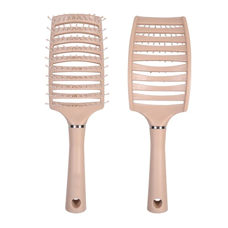 1PCHair Brush Scalp Massage Comb Curling Comb Air Cushion Plastic Comb Bristles Air Bag Comb Household Massage Hairdressing Comb