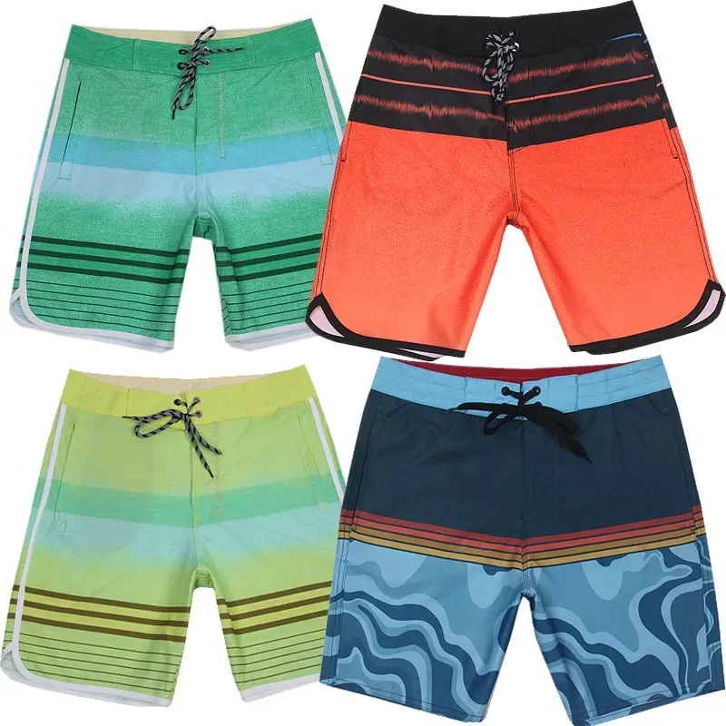 Printed beach pants men in loose resort beach surf pants swimming trunks wear medium pants Hawaii fitness running shorts  board