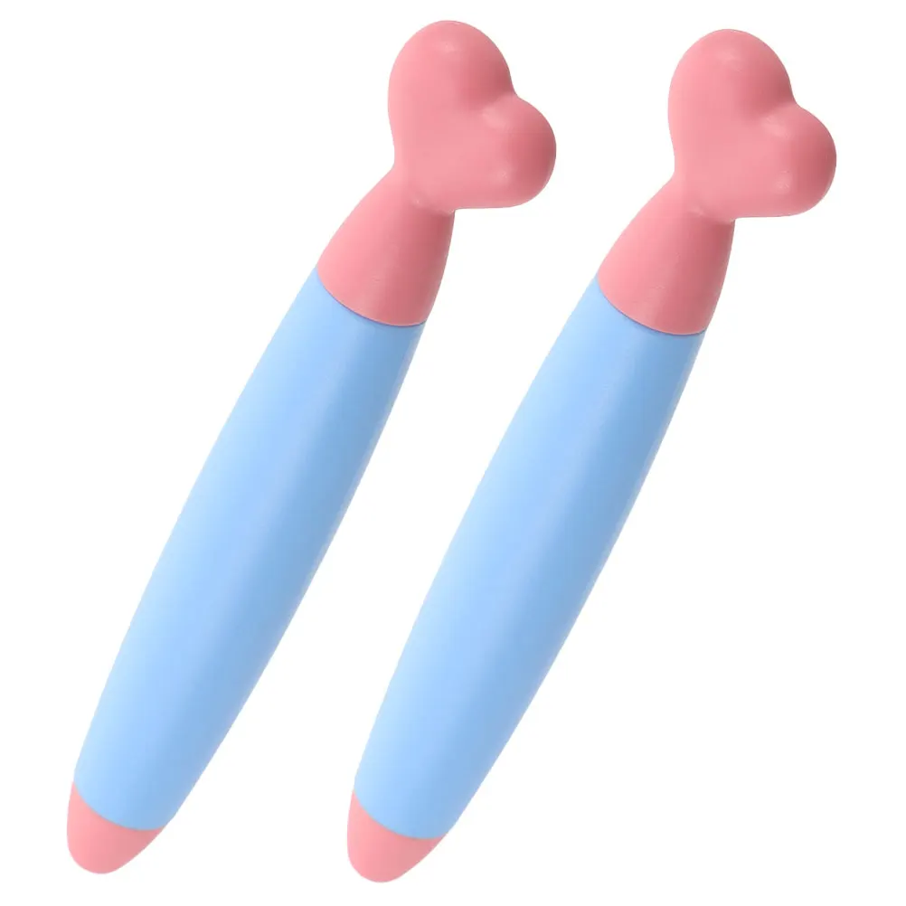 

2 pcs Kids Tablet Capacitive Stylus Pen Touchscreen Handwriting Painting Pads Durable Cartoon Design Screen Protection