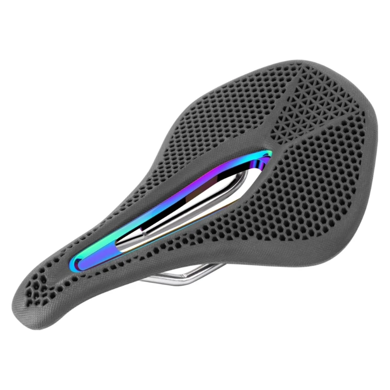 Bike Seat Saddle Honeycomb Bike Saddle Waterproof Bike Seat Bicycles Cushion for Mountain Bike, Folding-Bike, Road Bike