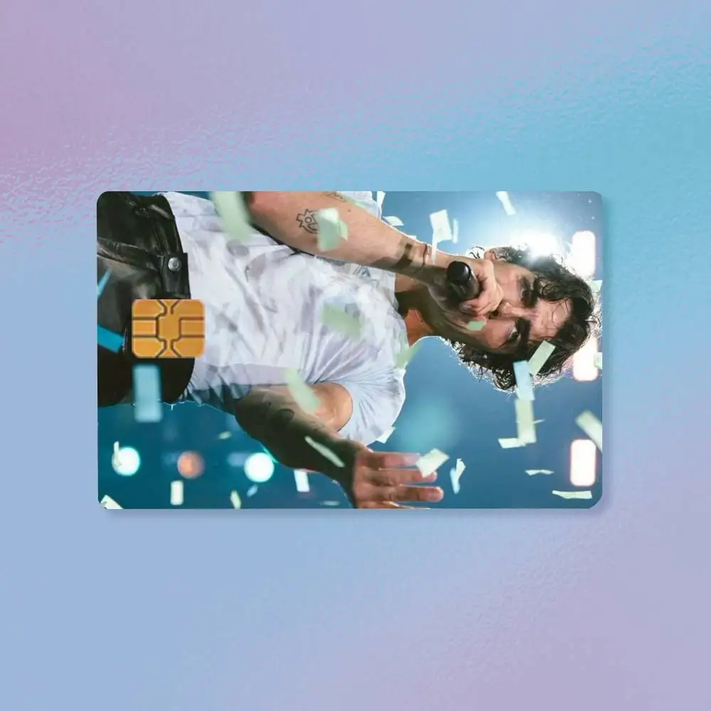 Singer J-Joe Jonas  Credit Card HD Stickers Premium matte film effectively prevents fingerprints and daily abrasion.