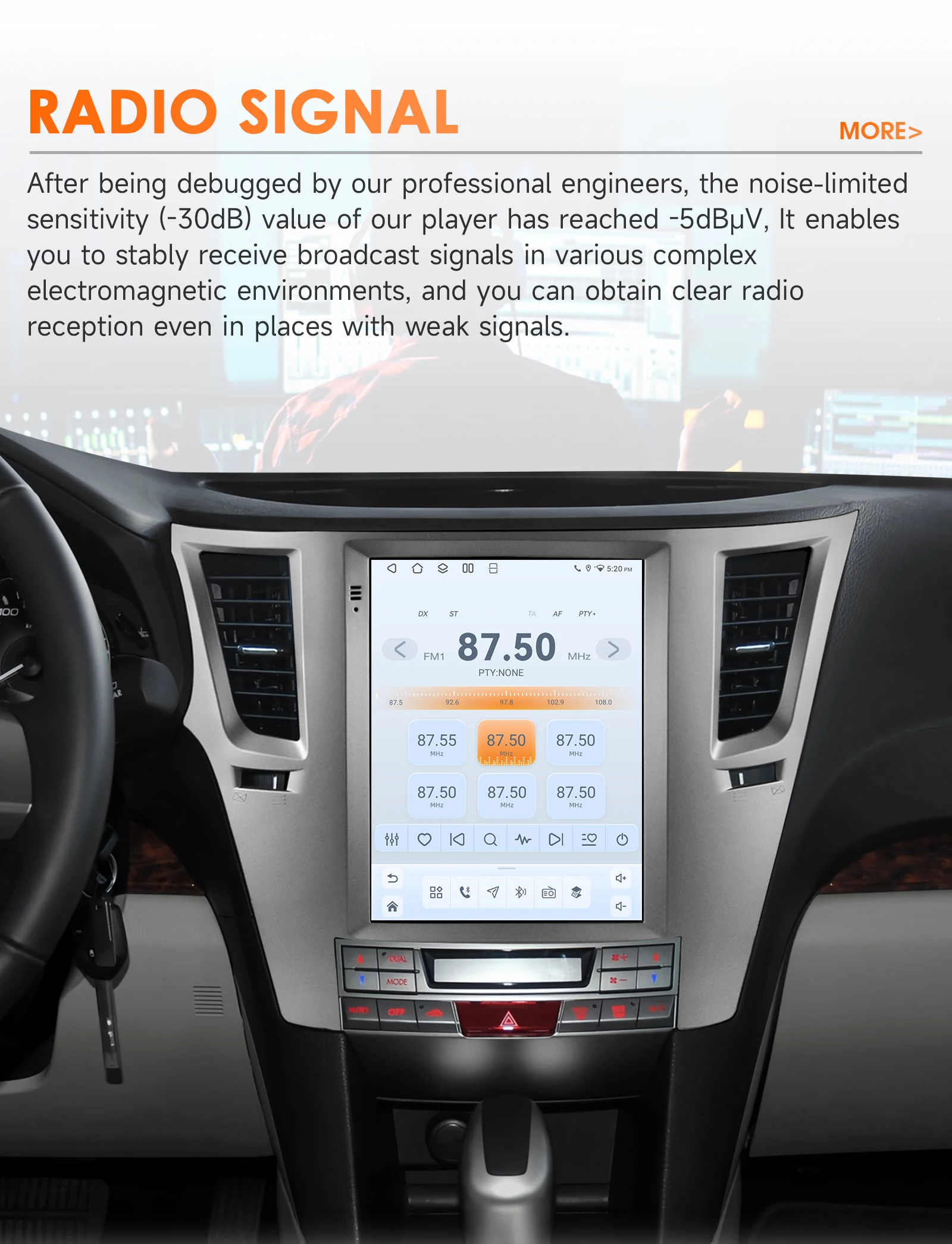 Android 14 2Din Car Radio for Subaru Outback Impreza Legacy 2009-2014 Multimedia Video Player Carplay 4G Stereo 9.7"