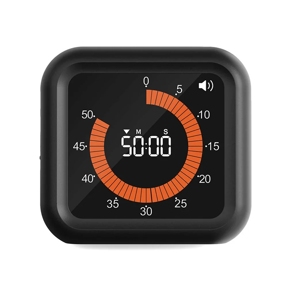 

Rotating Timer Visual Analog Timer for Kitchen and Indoor Reading Rooms Silent Operation with Easy Time Tracking