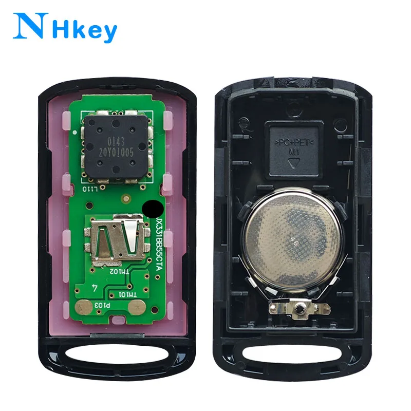NH key For Yamaha B2T Motorcycle Remote Key 433 MHz ID49 Chip For Yamaha XMAX XMAX300 NVX NVX155 AEROX JAUNS QBIX NEW Style