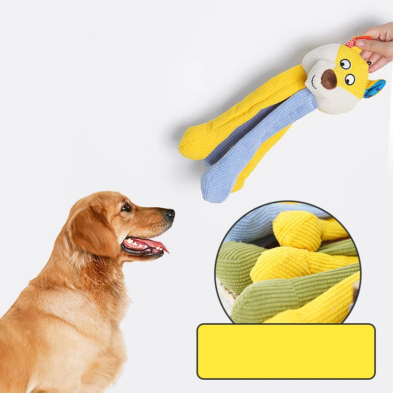 

Hot sale Fun sized dog toys accompany biting resistant imitation pet toys self grinding teeth disassembly stuffy