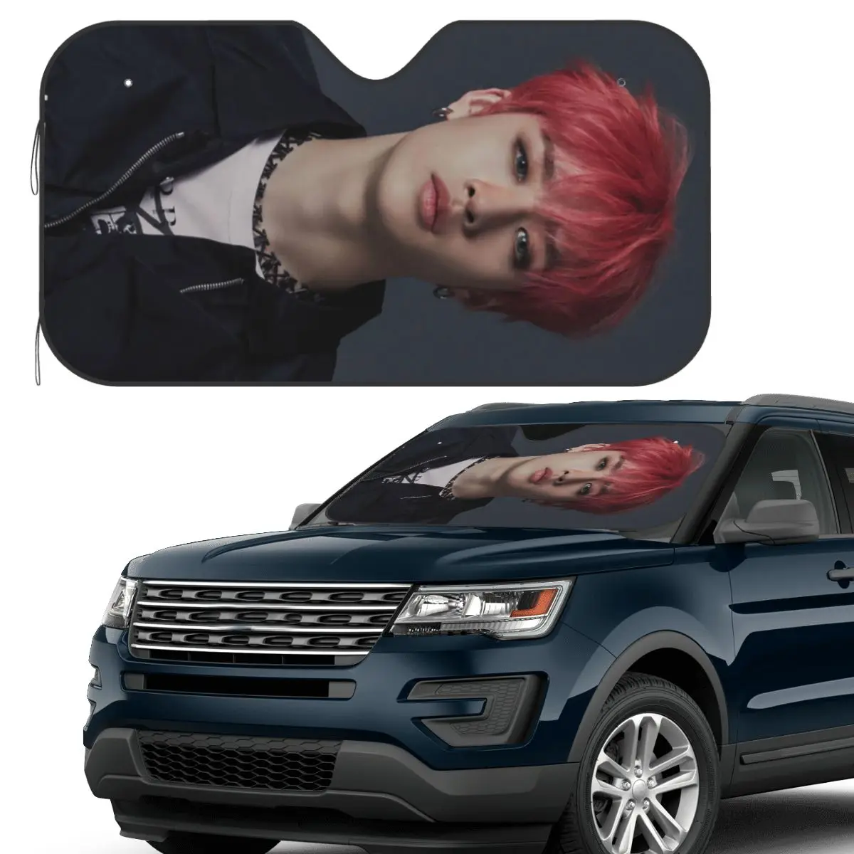 

Bang Chan Sunshade Windscreen Car Front Windshield Window Sun Visor Accessories Covers