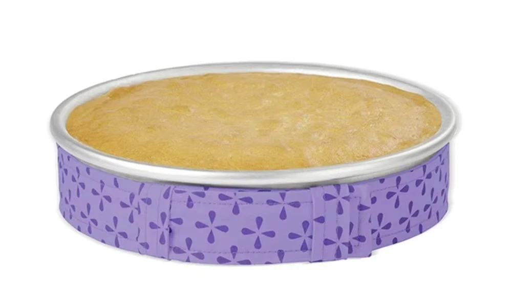 Baking Sheet Bakware Cloth Bake Even Strip Purple Anti-deformation Baking Tray Protection Strap Bake Strip Belt Baking Cake Mold