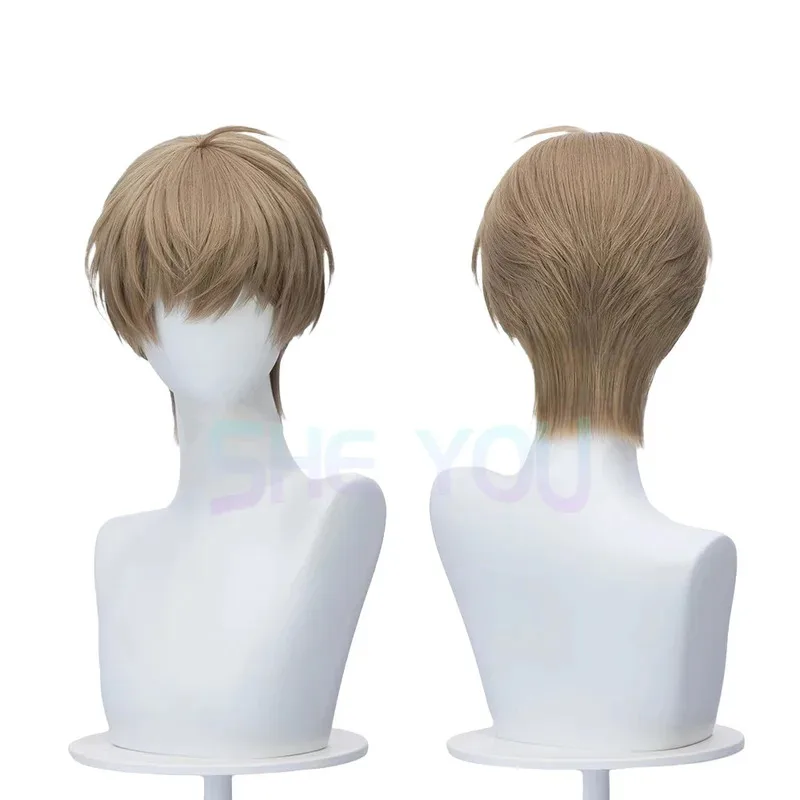 

Парик Yeon Skylar Baek Cirrus, аниме Lost In The Cloud, мужская пара, 32 см, короткие волосы, косплей, бесплатная шапочка для парика