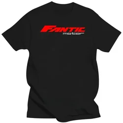 Fantic Motor nadruk w stylu graficznym trend hip-hopowy odzież uliczna modne letnie męskie damskie uniwersalne t-shirty z okrągłym dekoltem