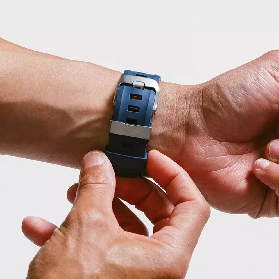 تريل سيليكون حزام لساعة سامسونج جالاكسي الترا 2025 47 مللي متر الفرقة سوار رياضي لساعة جالاكسي الترا 47 مللي متر معصمه Correa #6
