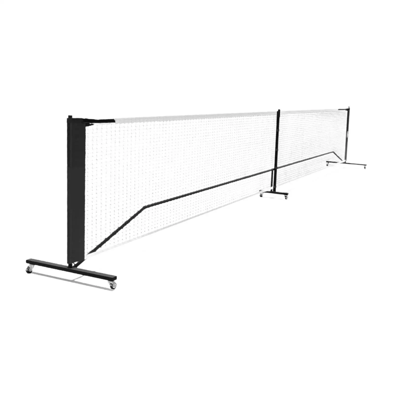 Pickleball Net on Wheels Portable Pickleball Net for Pickleball Practice