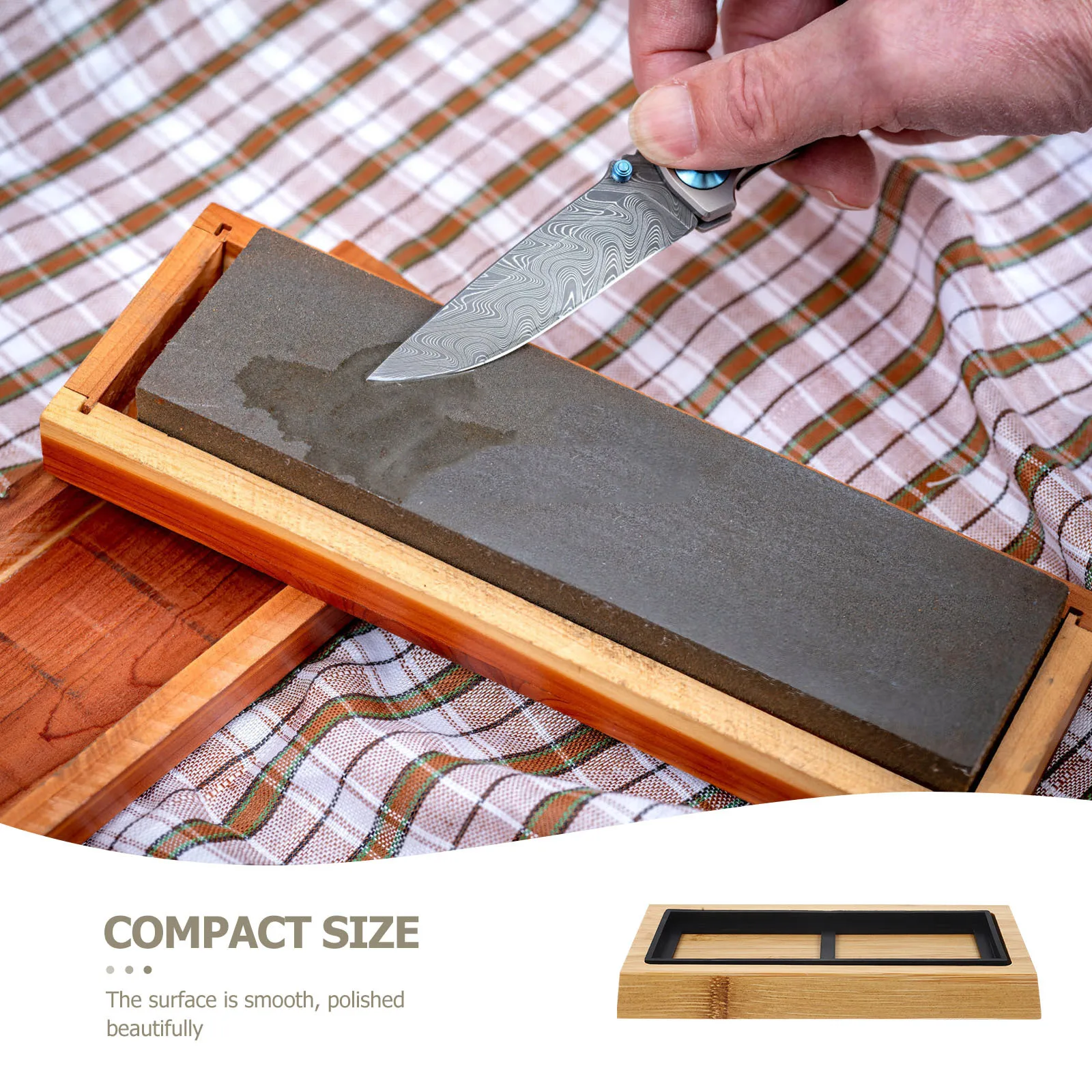 

High Quality Sharpening Stone Tool with Angle Guide Efficient Whetstone Base for Home Workshop Knife Grinding Stand