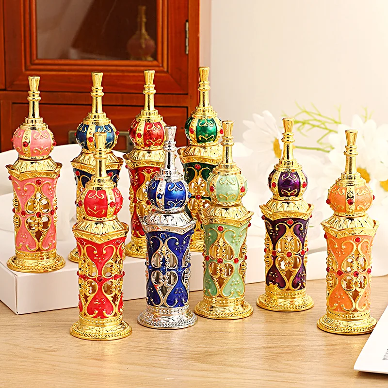 24pcs Luxury Perfume Bottles 12ml Refillable Arabic Essential Oil Perfume Bottles Wholesale