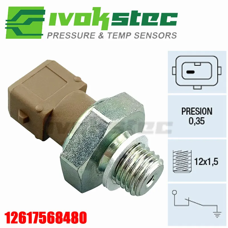 12618611273 12617568480 Oil Pressure Switch Sensor For BMW 1 3 5 6 7 8 Series E46 E90 X1 X3 X5 X6 Z1 Z3 Z4 Z8 82-18 For Mini