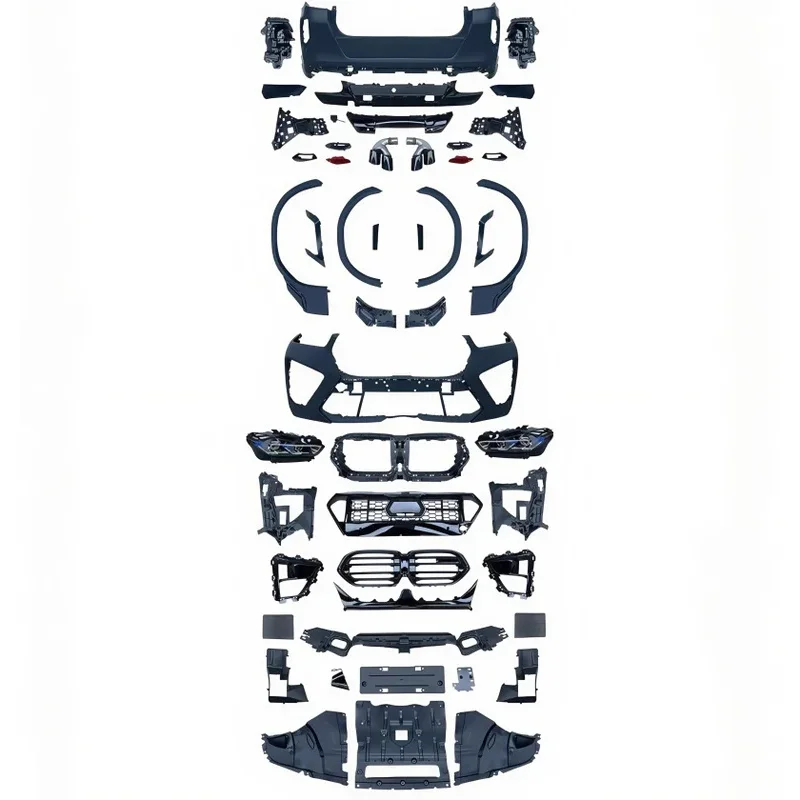 

Suitable for G06 X6 Modified X6M Thunder Front Bumper Grille Wheel Arch Rear Bumper Lip and Throat Surround Kit