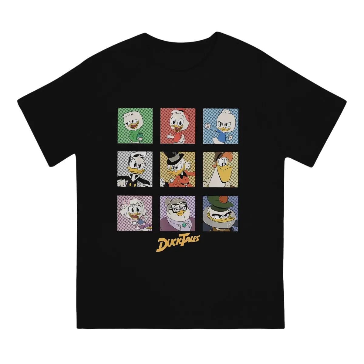 Disney Donald Duck Cartoon Man TShirt DuckTales Group Individuality T Shirt Original Sweatshirts Hipster